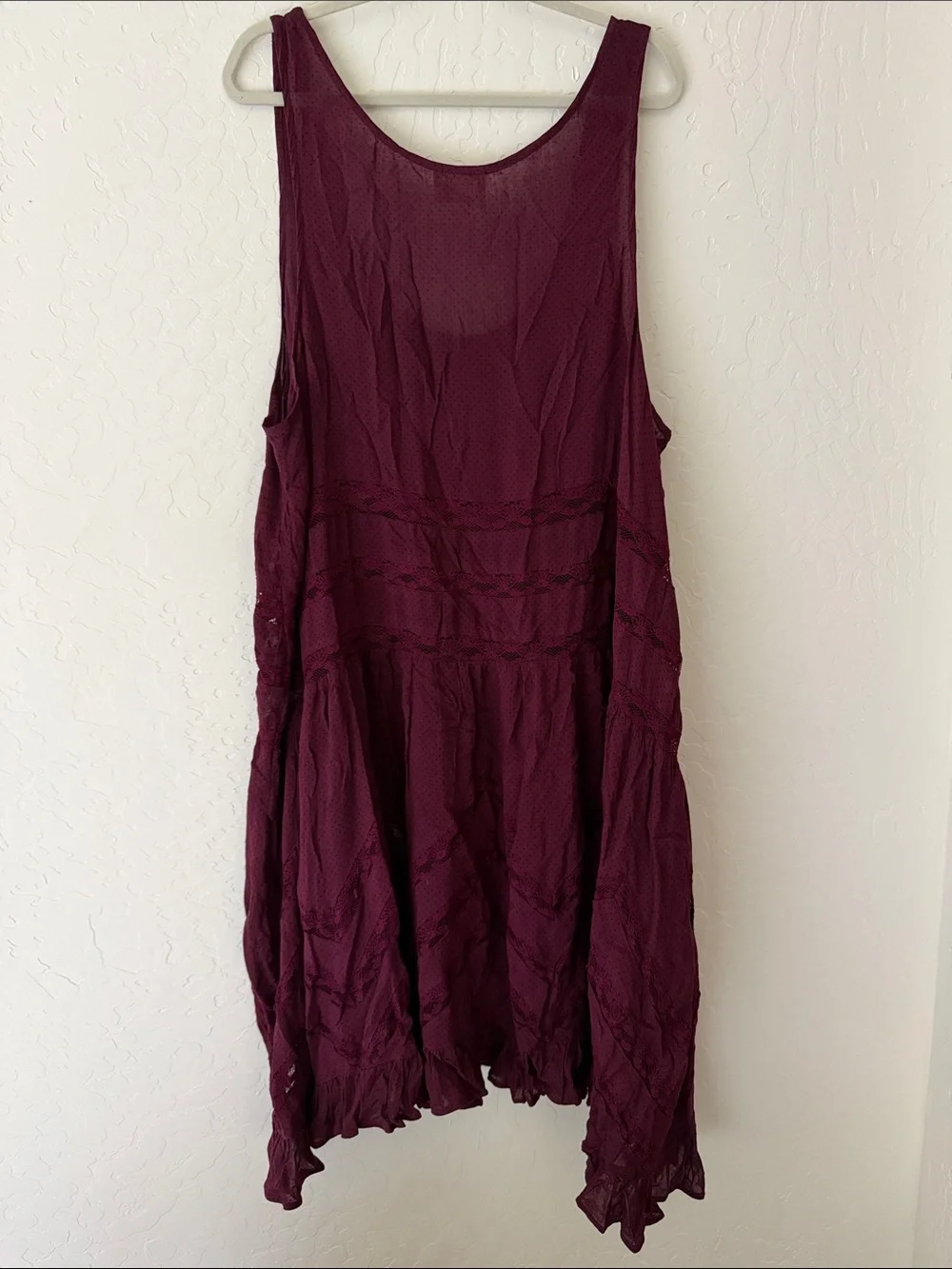 💜 Free People Intimately Plum Dress - Large
